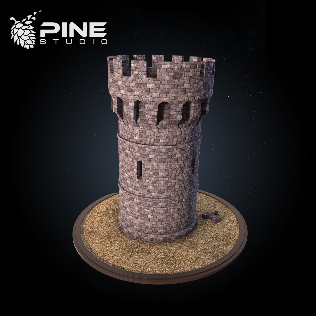 Medieval castle tower preview image 1